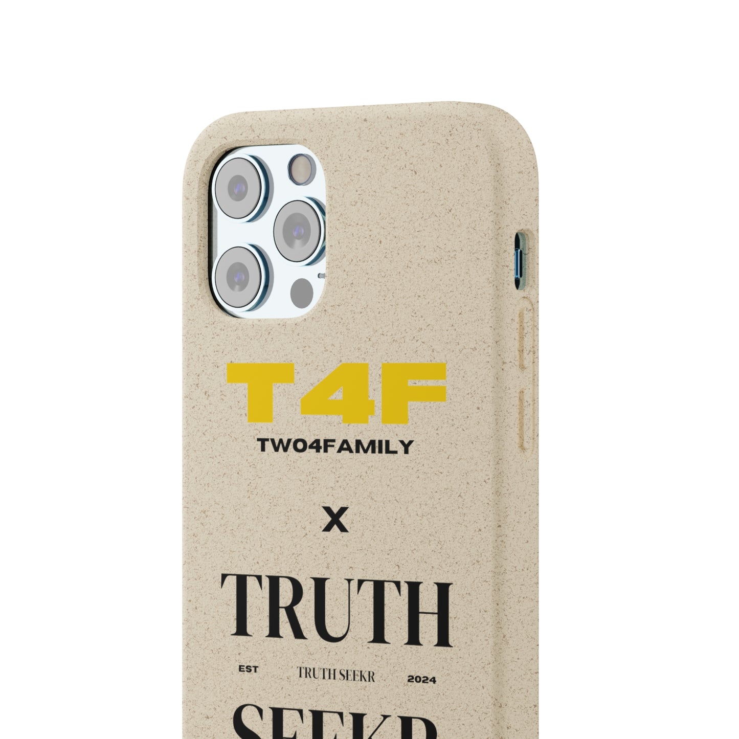 T4F x TRUTH SEEKR Biodegradable Cases