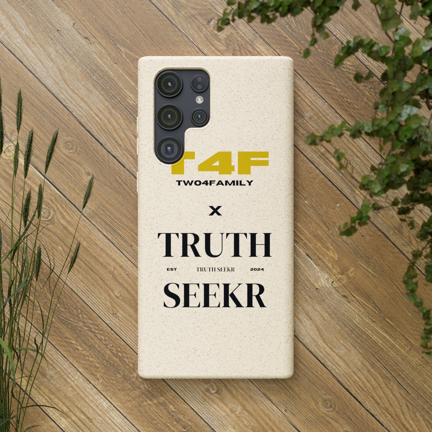 T4F x TRUTH SEEKR Biodegradable Cases