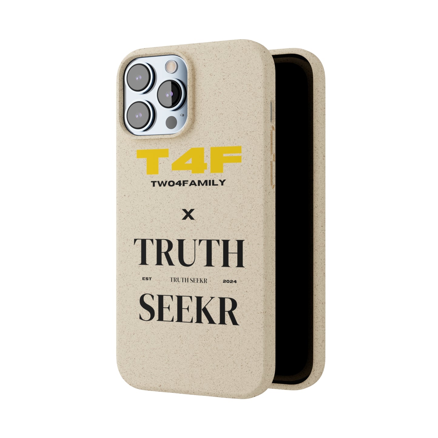 T4F x TRUTH SEEKR Biodegradable Cases