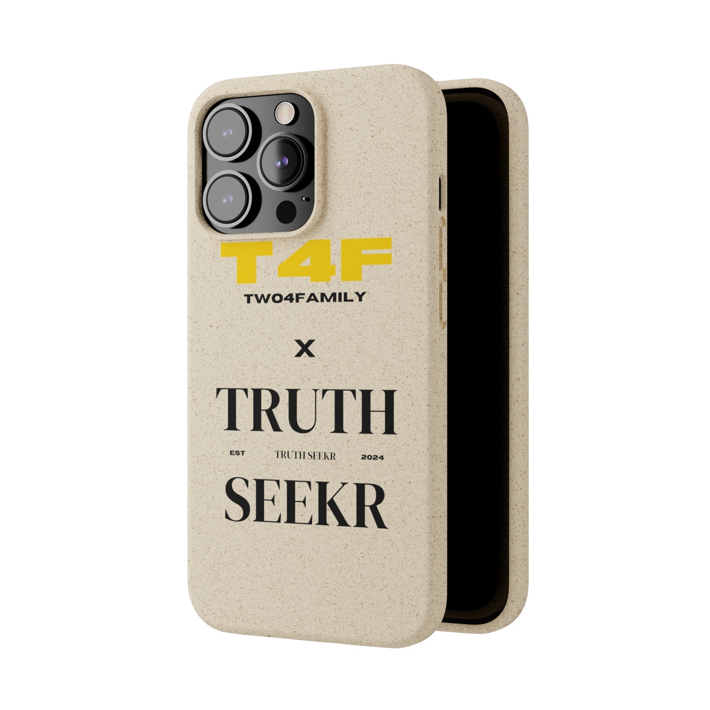 T4F x TRUTH SEEKR Biodegradable Cases