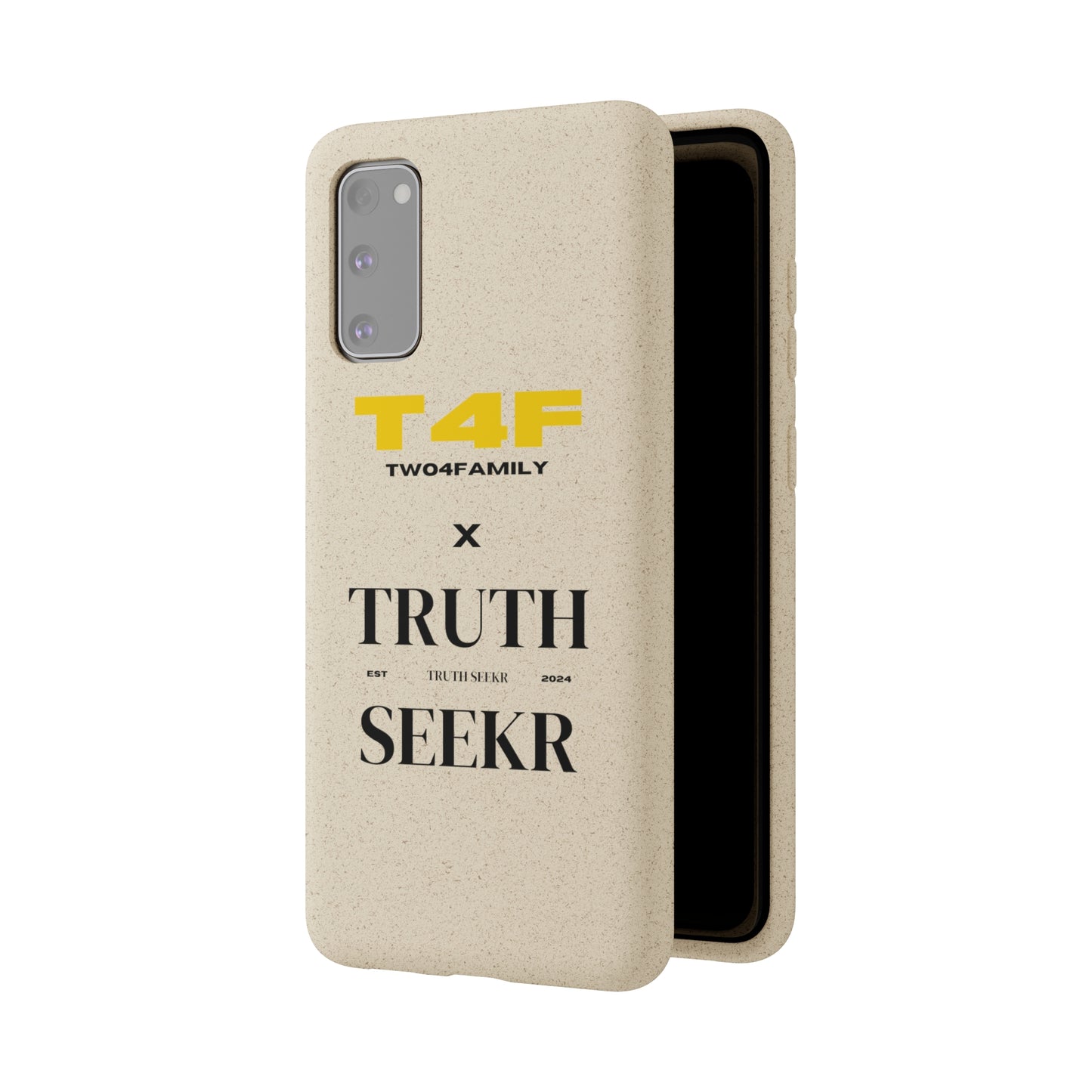 T4F x TRUTH SEEKR Biodegradable Cases