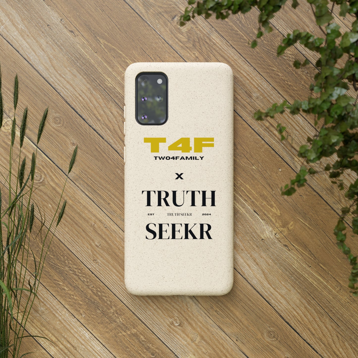 T4F x TRUTH SEEKR Biodegradable Cases