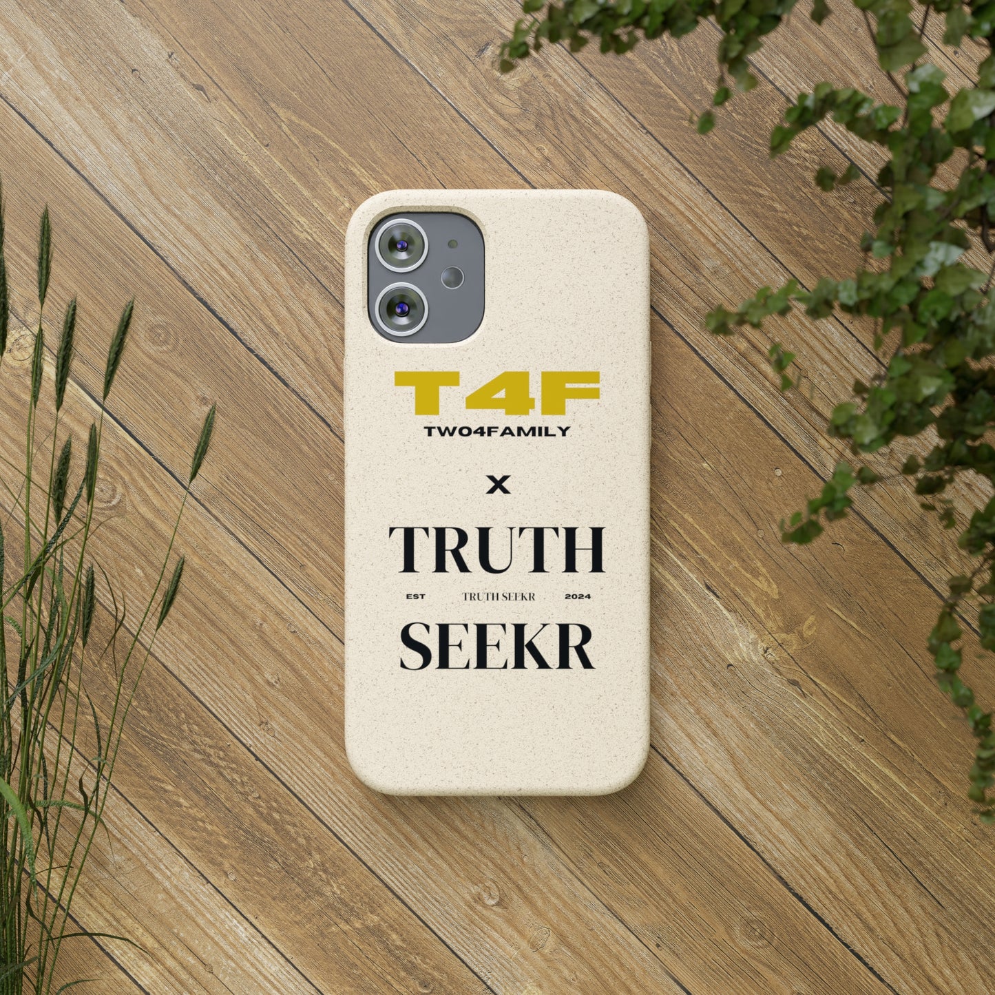 T4F x TRUTH SEEKR Biodegradable Cases