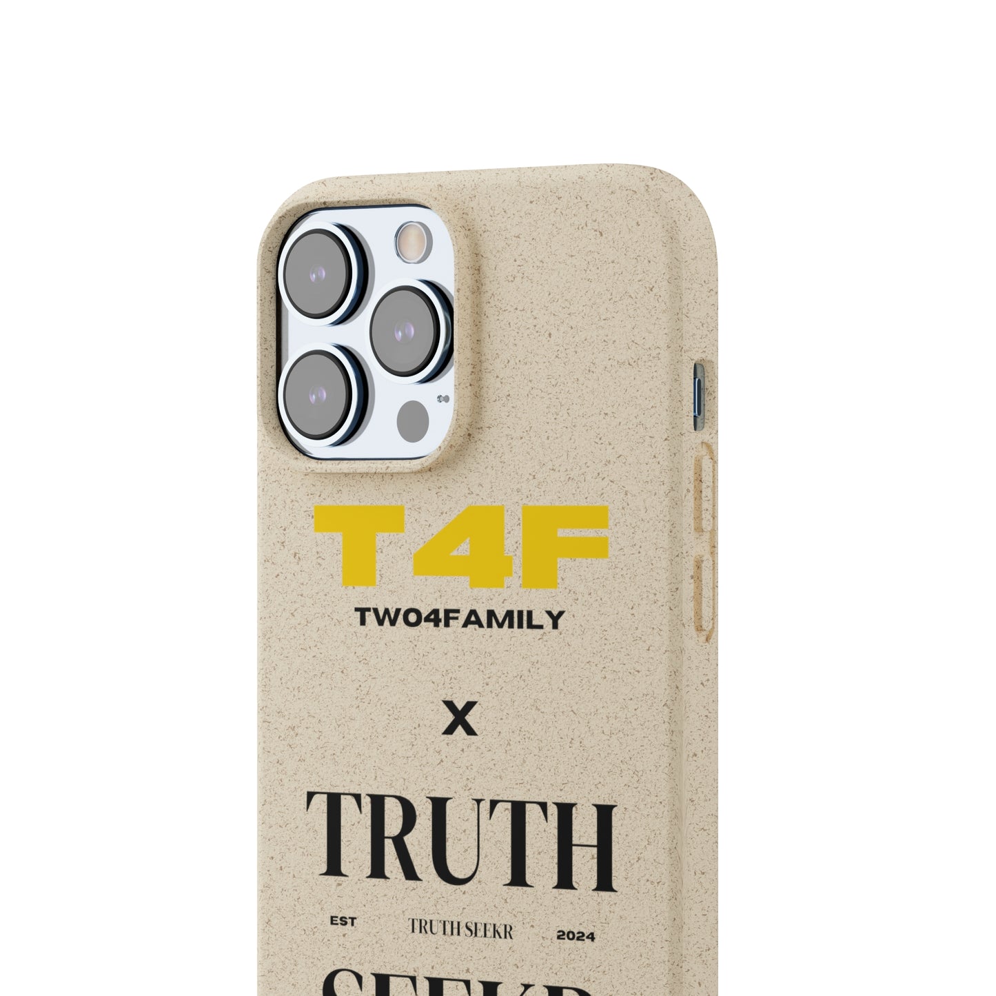 T4F x TRUTH SEEKR Biodegradable Cases