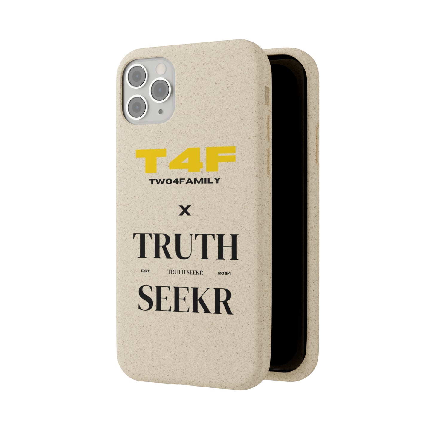 T4F x TRUTH SEEKR Biodegradable Cases