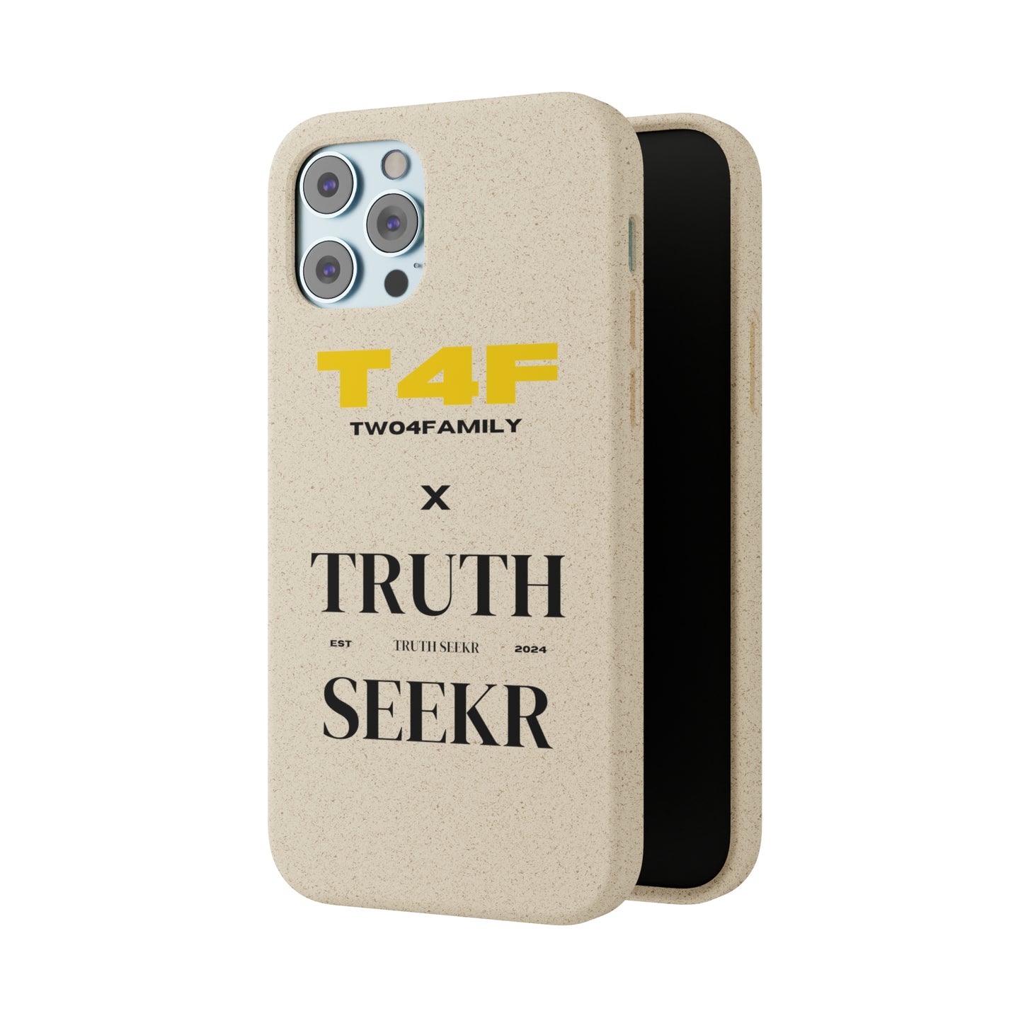 T4F x TRUTH SEEKR Biodegradable Cases