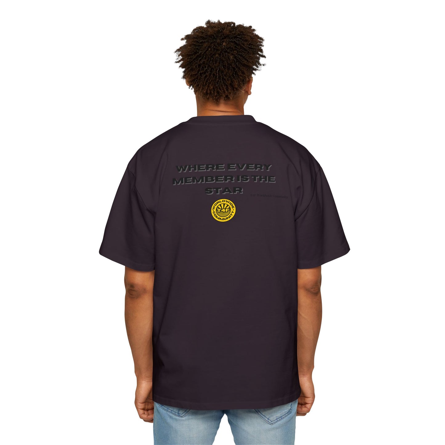 'Community Stars' Oversized Tee