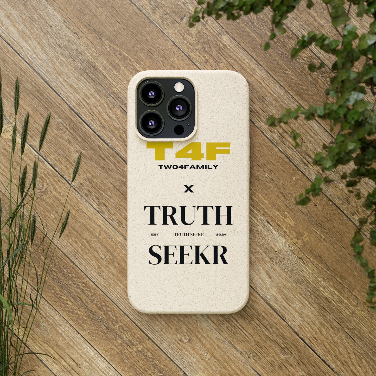 T4F x TRUTH SEEKR Biodegradable Cases