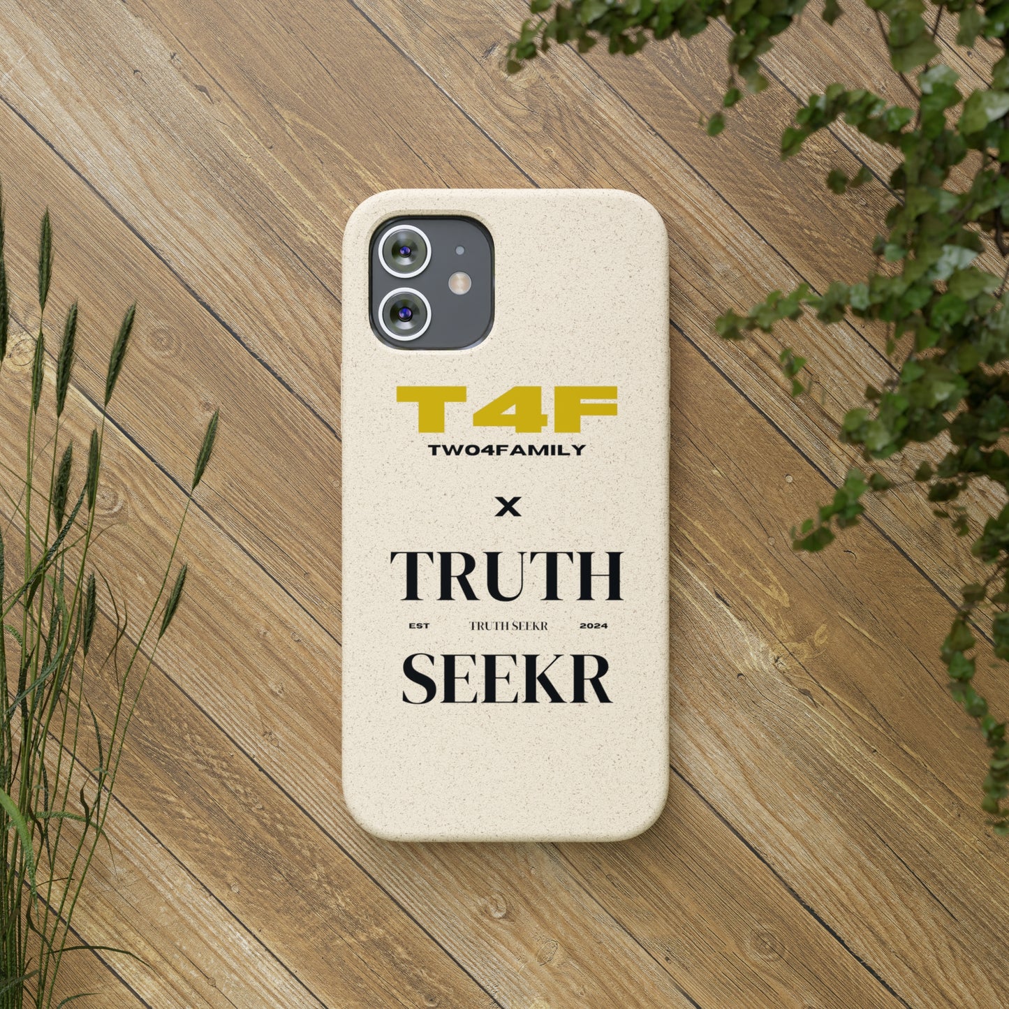 T4F x TRUTH SEEKR Biodegradable Cases