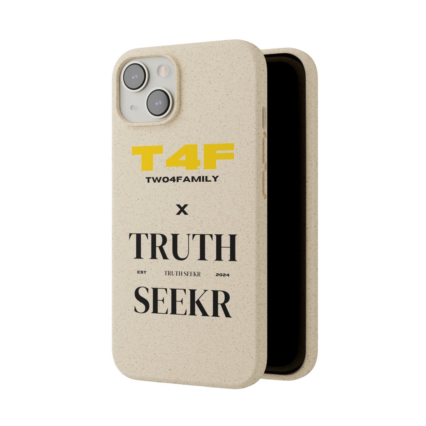 T4F x TRUTH SEEKR Biodegradable Cases