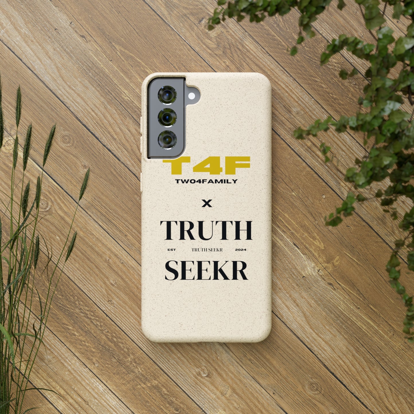 T4F x TRUTH SEEKR Biodegradable Cases