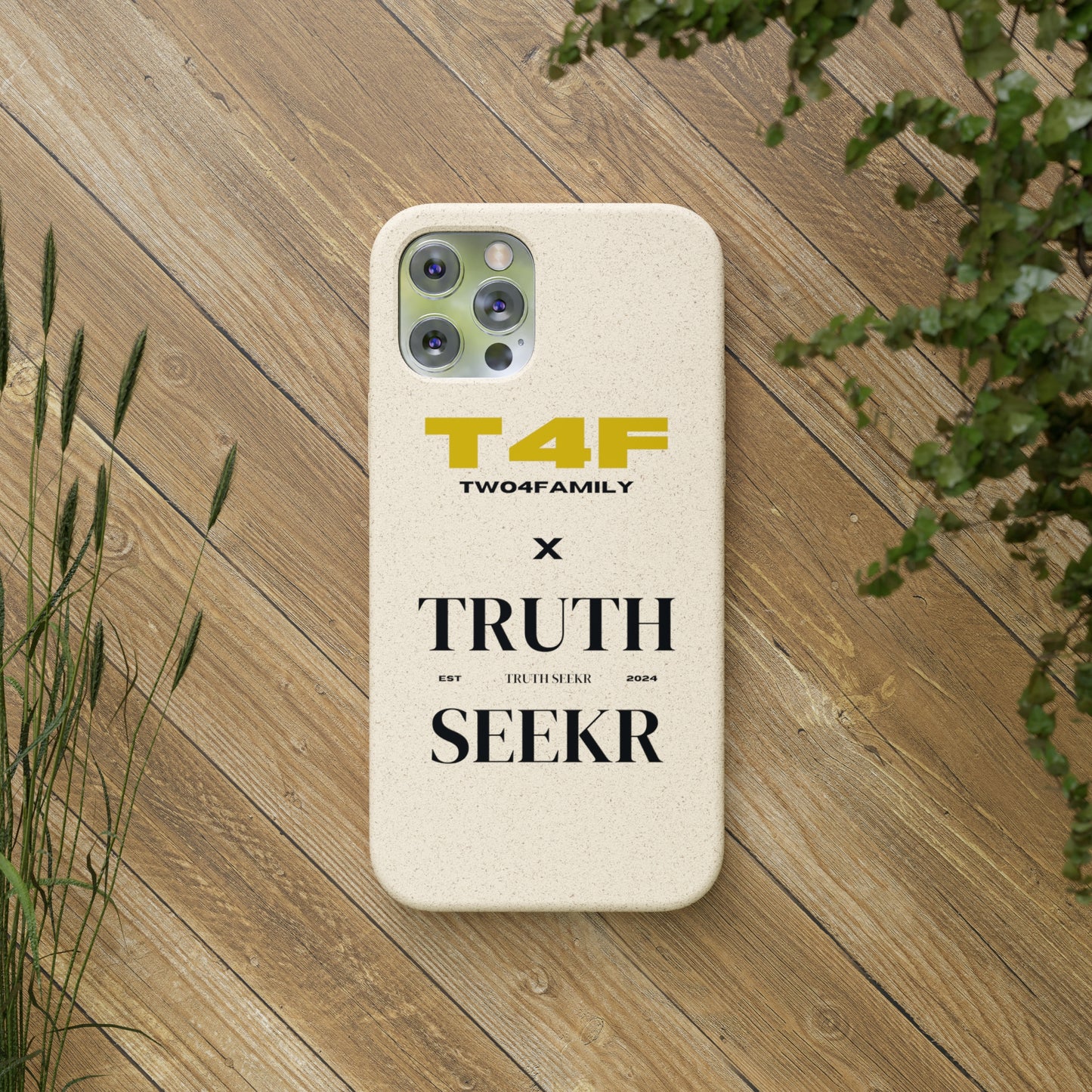 T4F x TRUTH SEEKR Biodegradable Cases