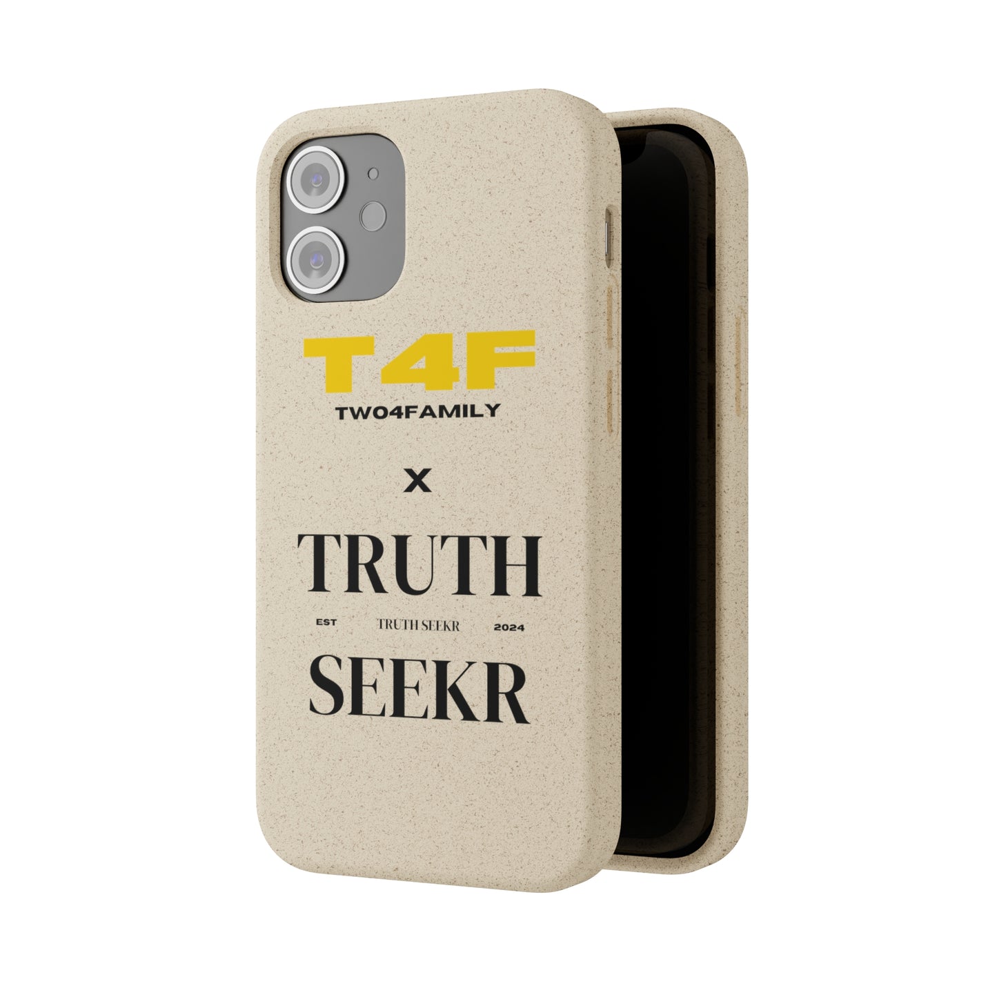 T4F x TRUTH SEEKR Biodegradable Cases