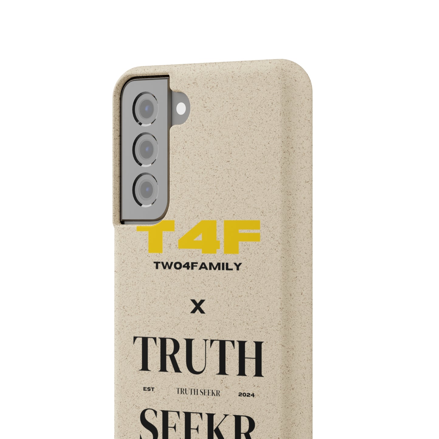 T4F x TRUTH SEEKR Biodegradable Cases