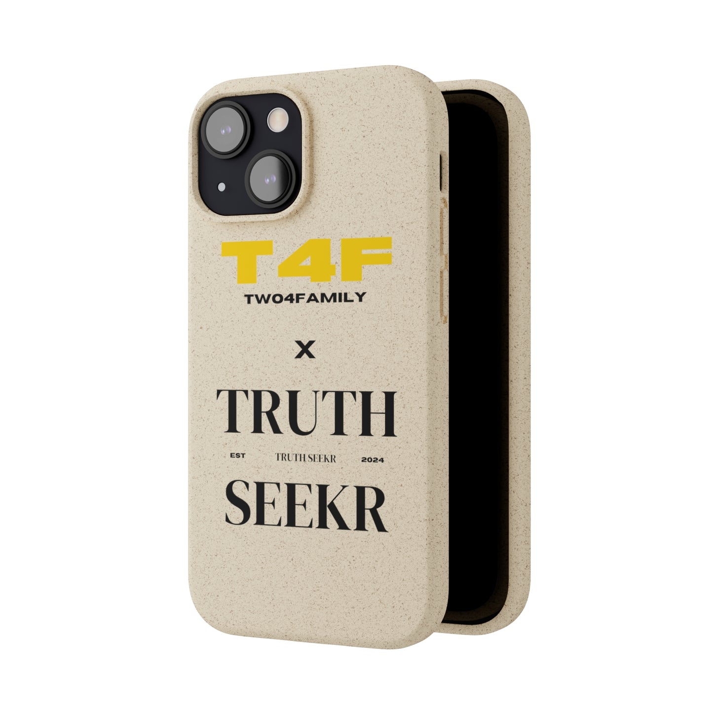 T4F x TRUTH SEEKR Biodegradable Cases