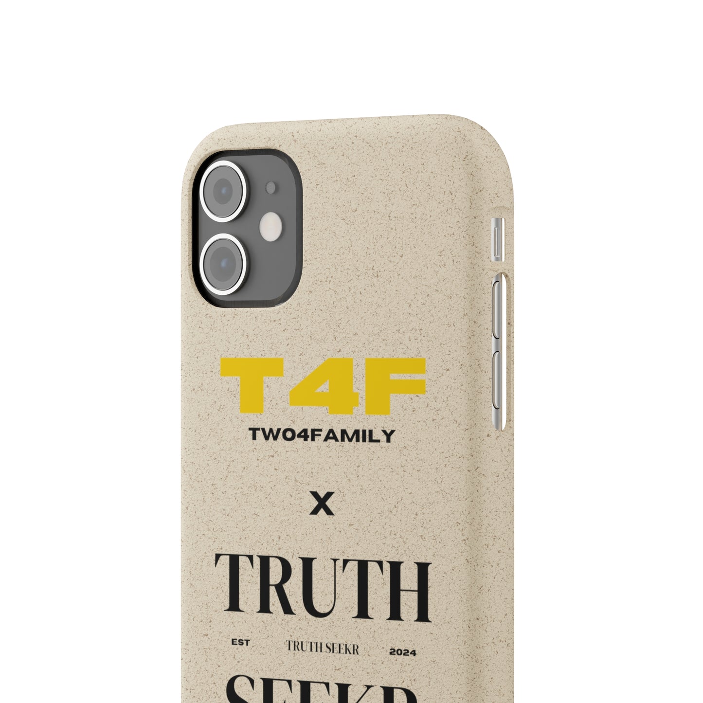 T4F x TRUTH SEEKR Biodegradable Cases