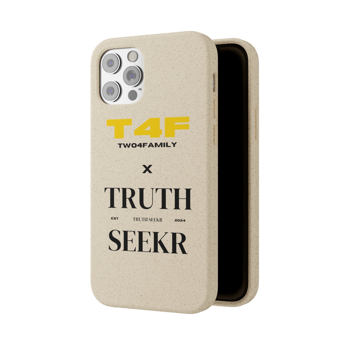 T4F x TRUTH SEEKR Biodegradable Cases