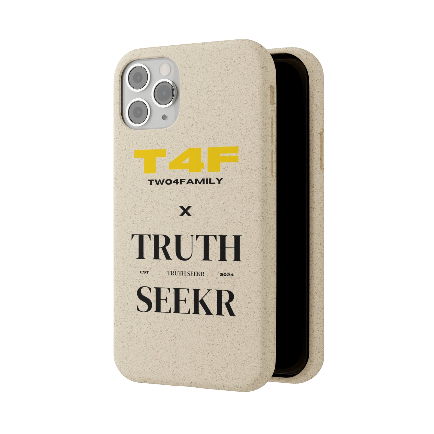 T4F x TRUTH SEEKR Biodegradable Cases