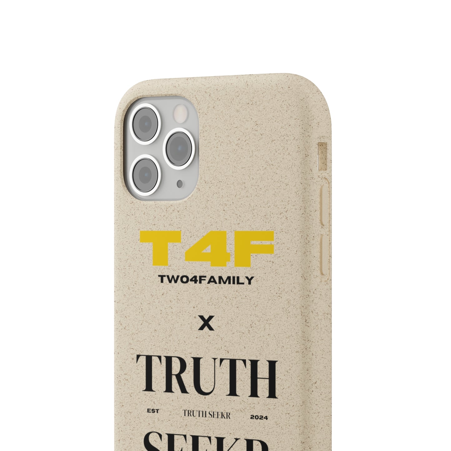 T4F x TRUTH SEEKR Biodegradable Cases