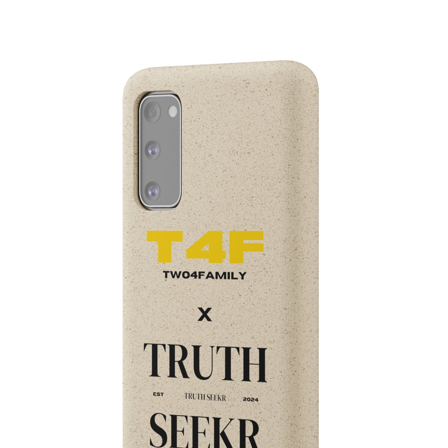 T4F x TRUTH SEEKR Biodegradable Cases