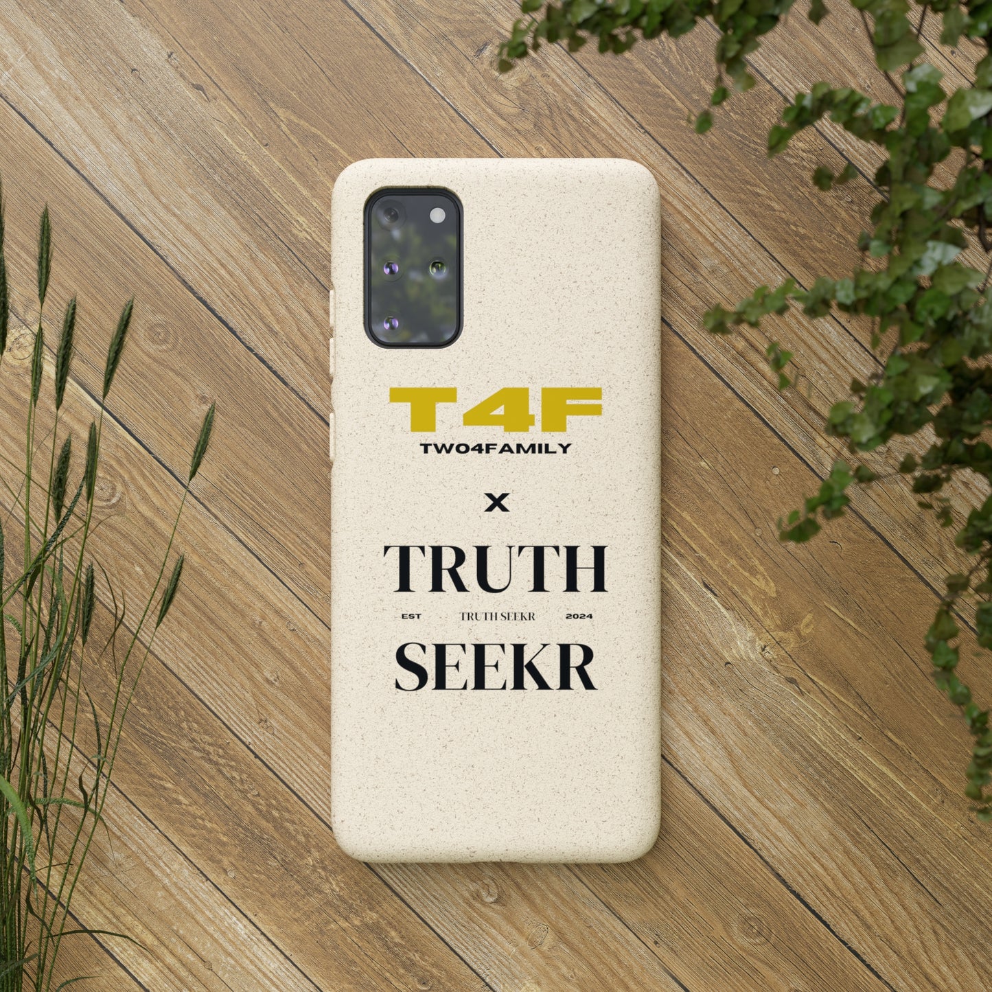 T4F x TRUTH SEEKR Biodegradable Cases