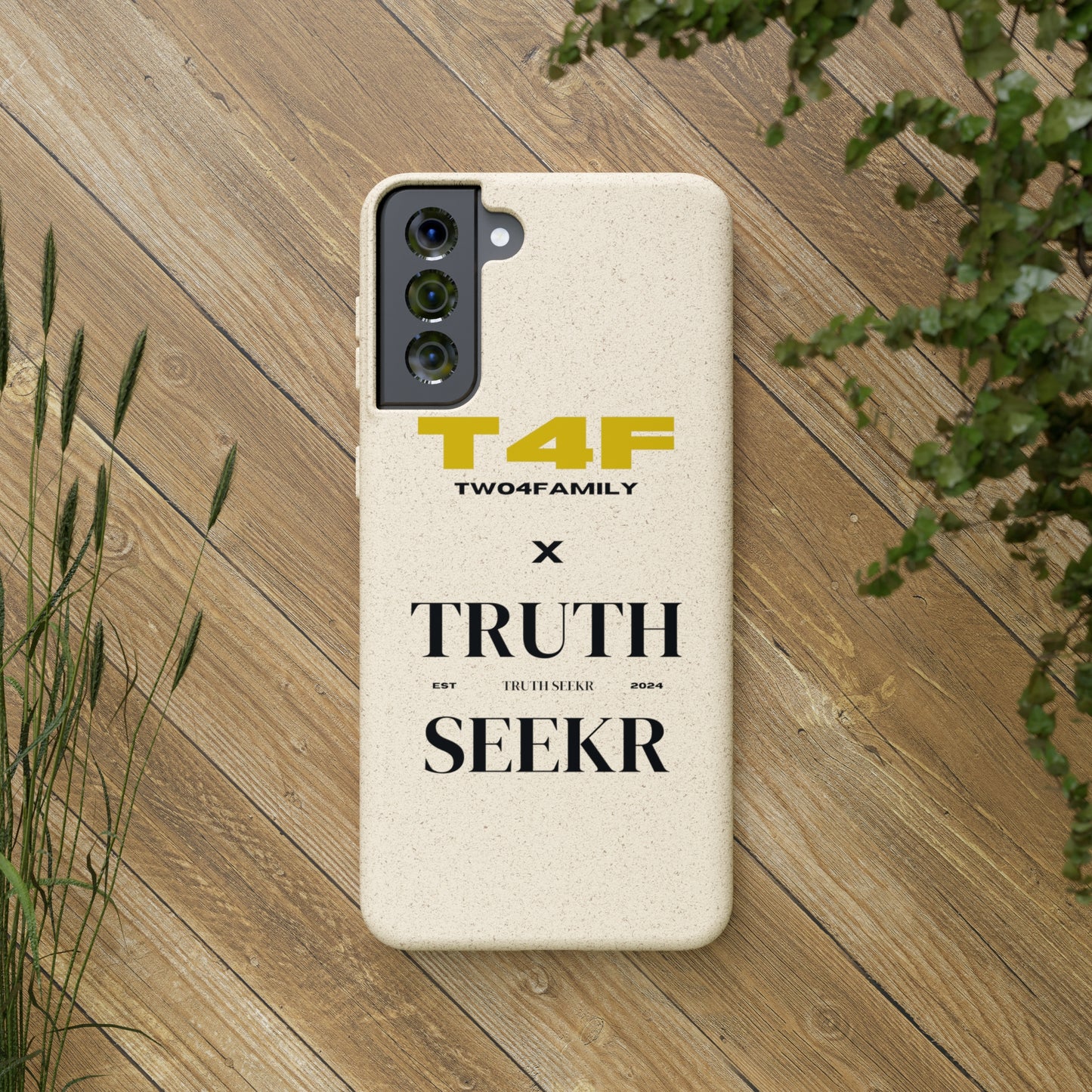 T4F x TRUTH SEEKR Biodegradable Cases