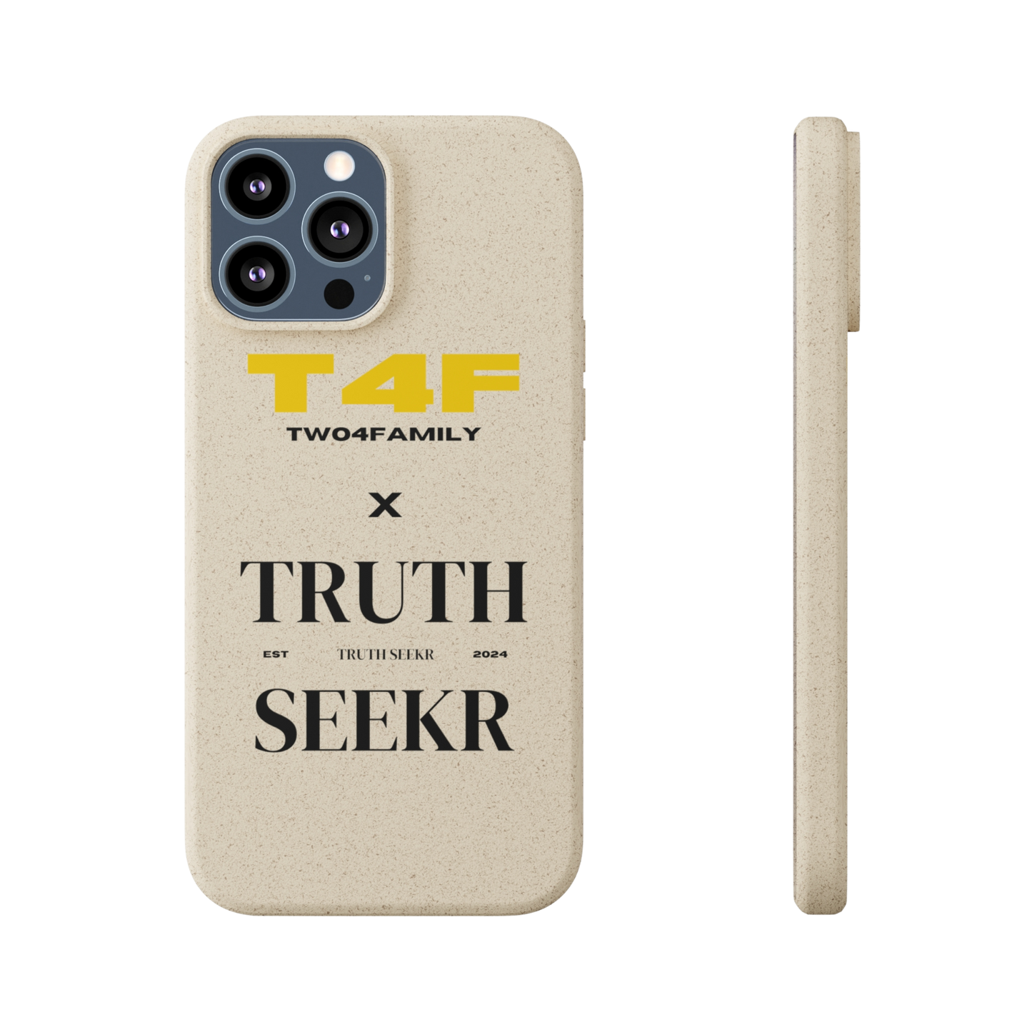 T4F x TRUTH SEEKR Biodegradable Cases