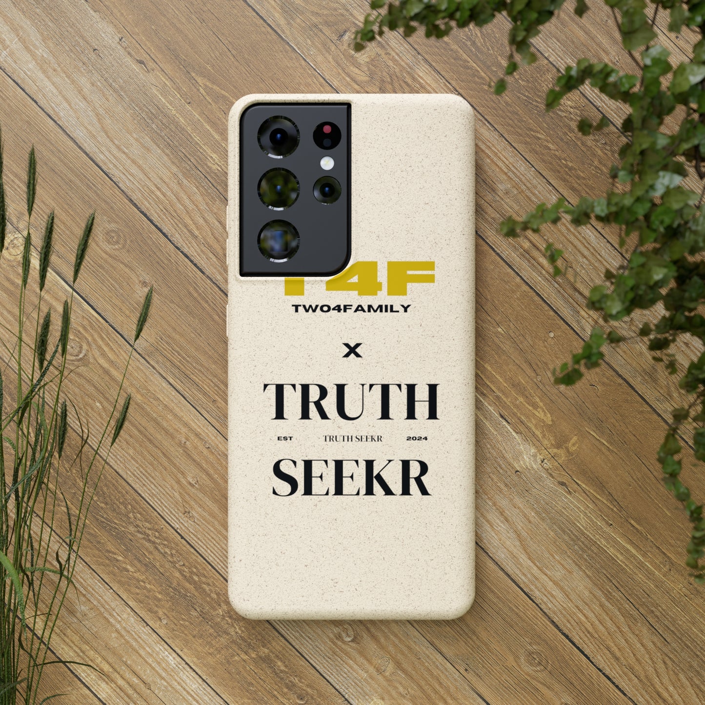 T4F x TRUTH SEEKR Biodegradable Cases