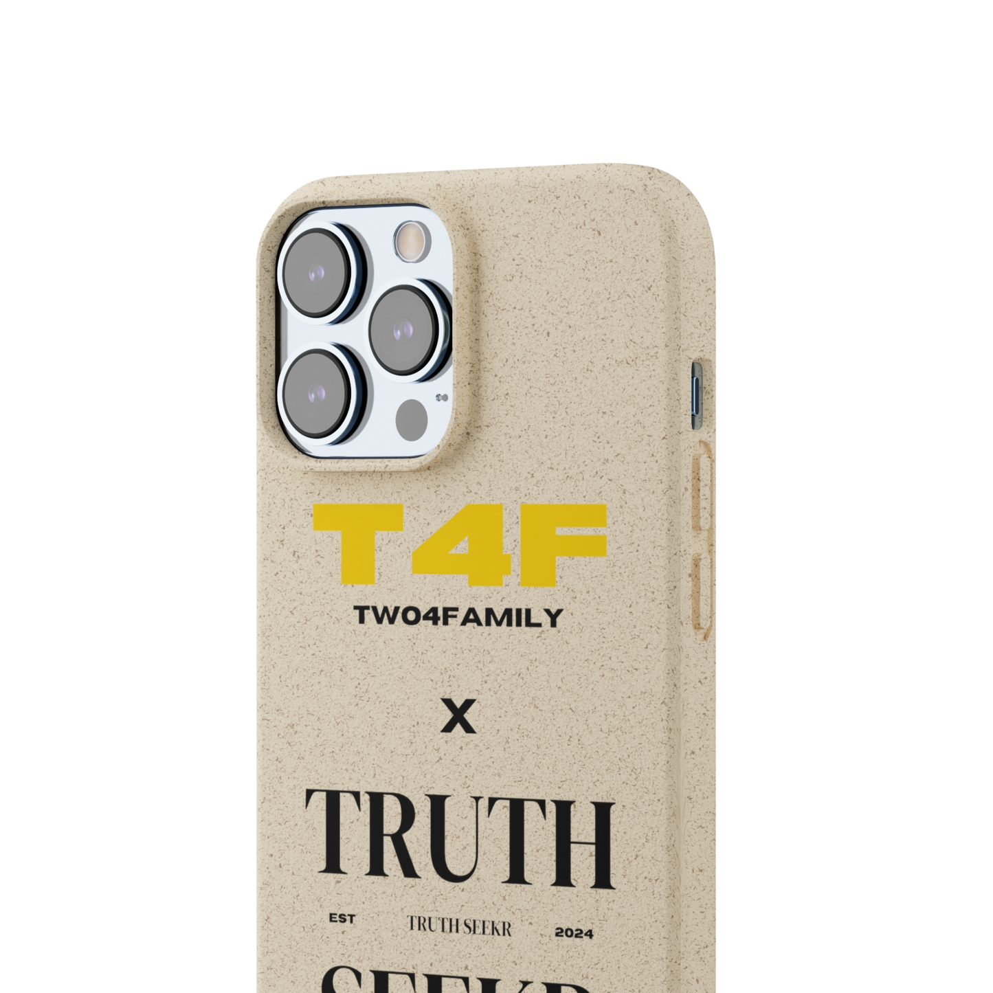 T4F x TRUTH SEEKR Biodegradable Cases