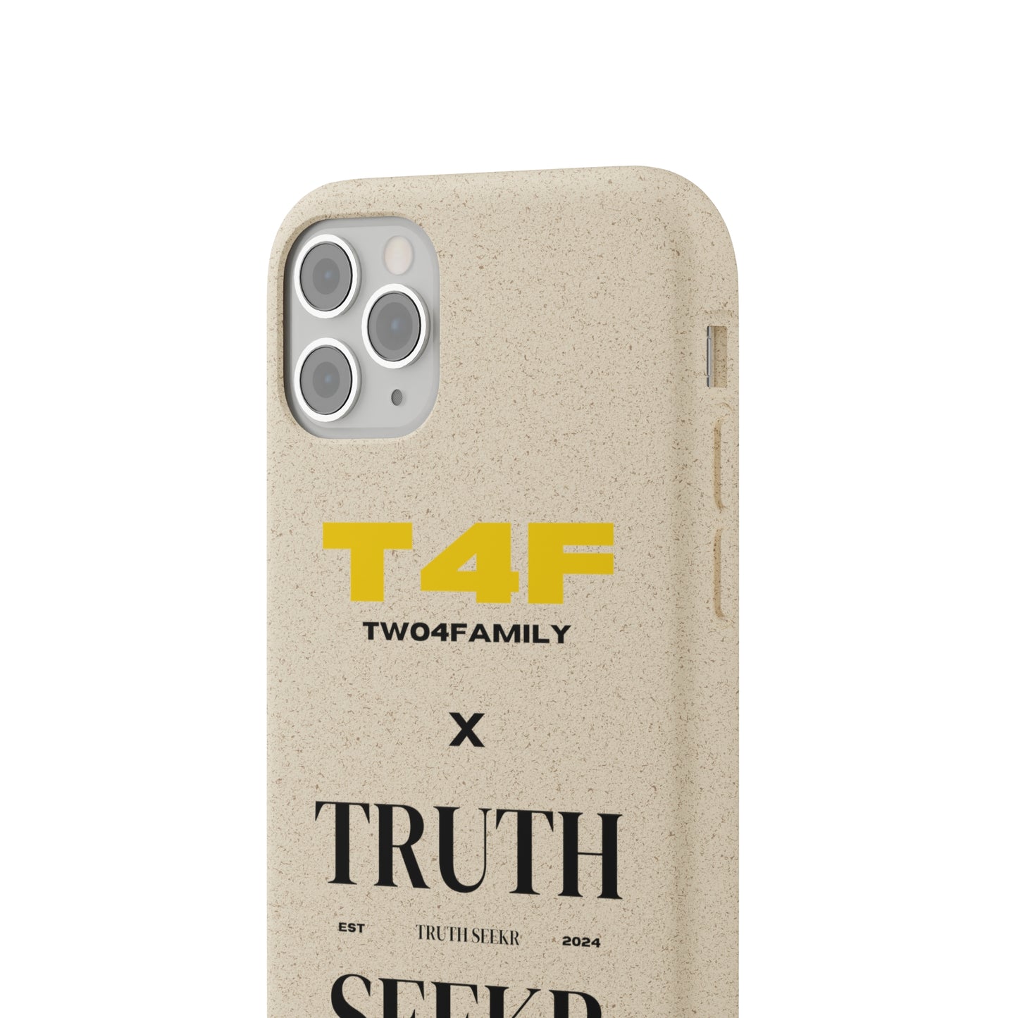 T4F x TRUTH SEEKR Biodegradable Cases