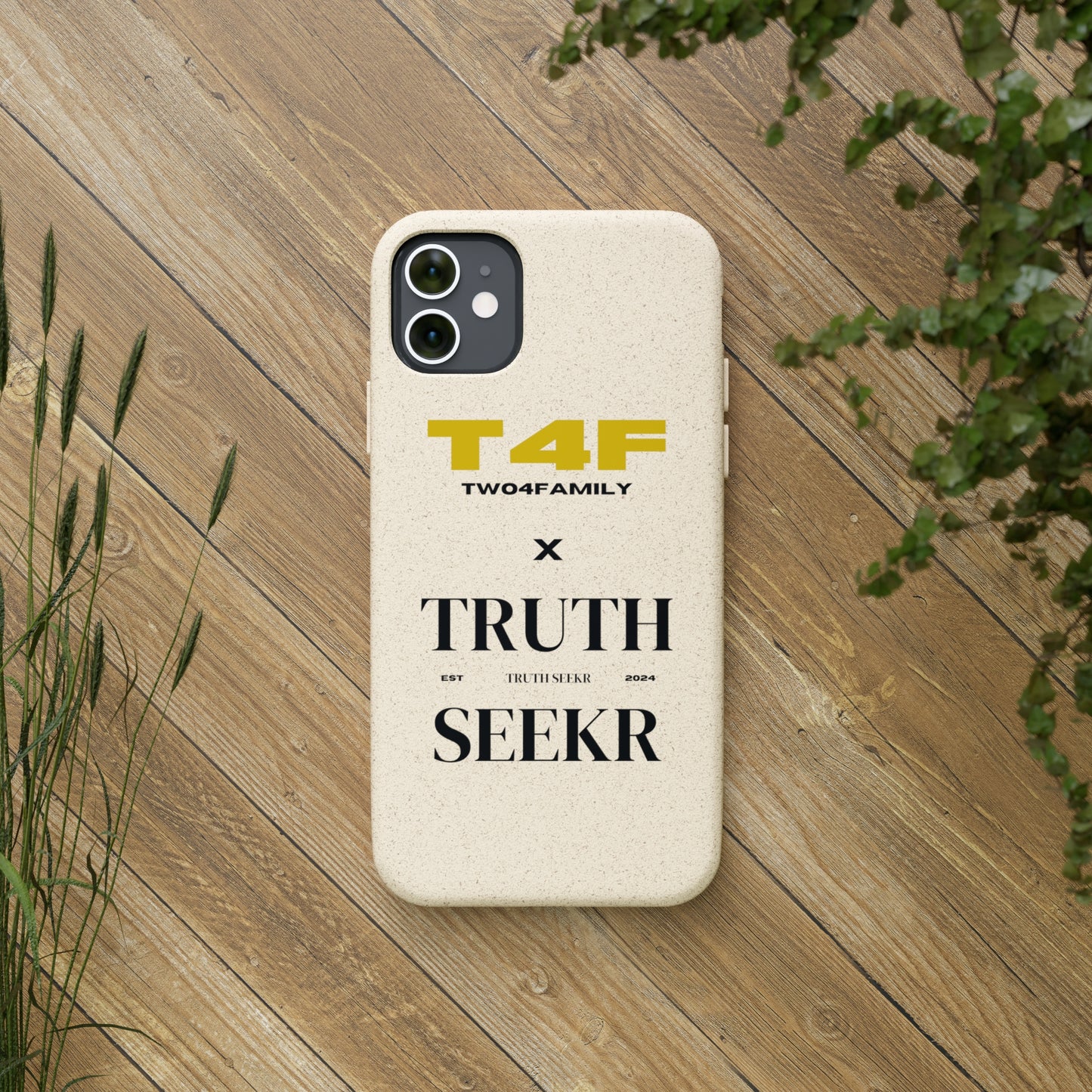 T4F x TRUTH SEEKR Biodegradable Cases