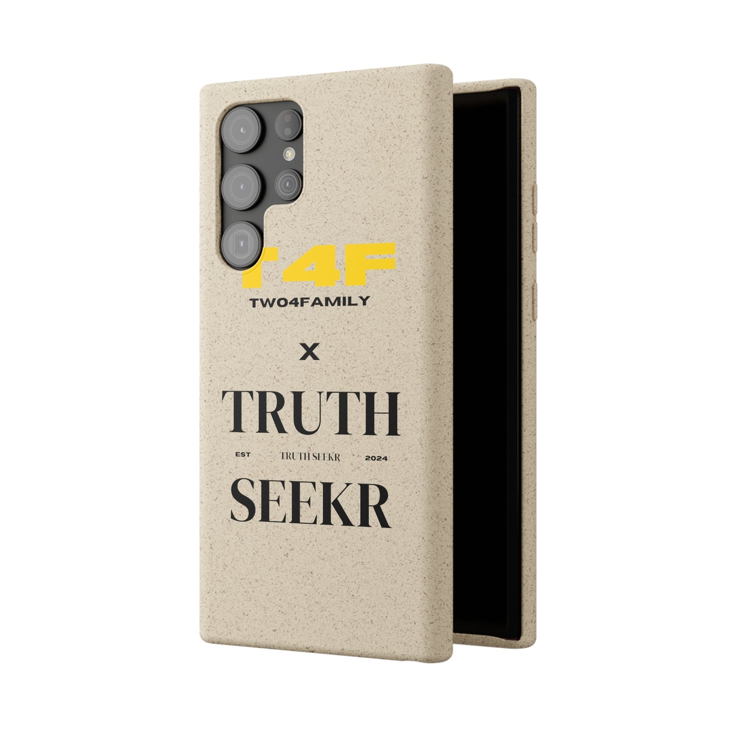 T4F x TRUTH SEEKR Biodegradable Cases