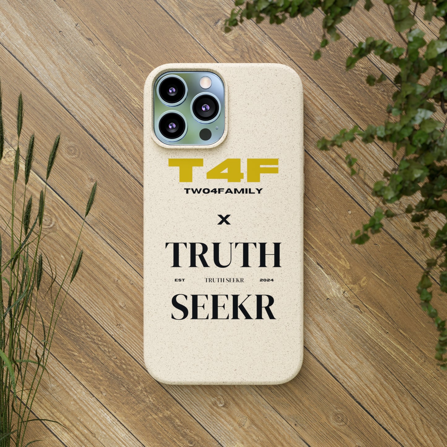 T4F x TRUTH SEEKR Biodegradable Cases