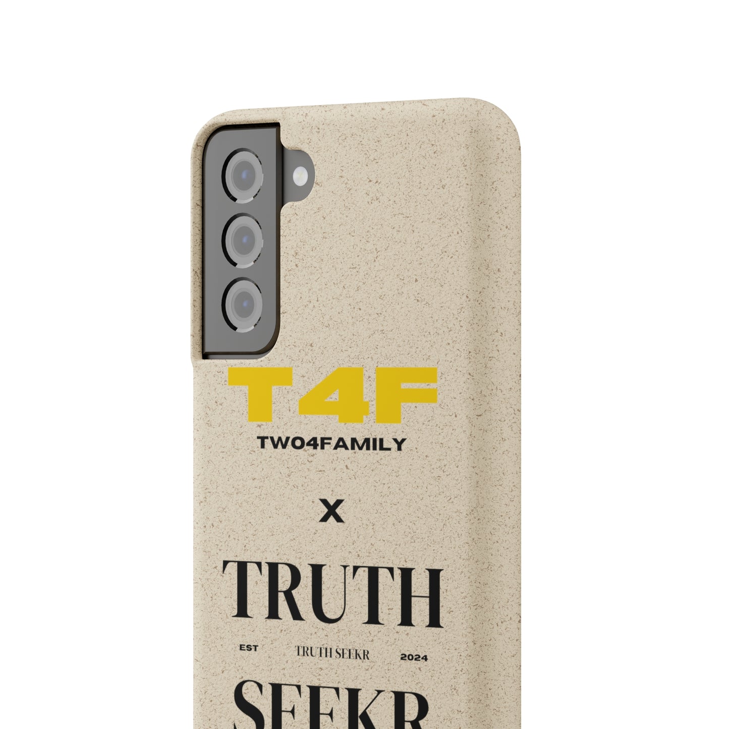 T4F x TRUTH SEEKR Biodegradable Cases