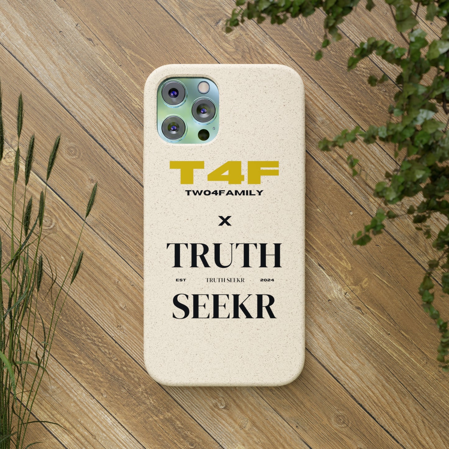 T4F x TRUTH SEEKR Biodegradable Cases