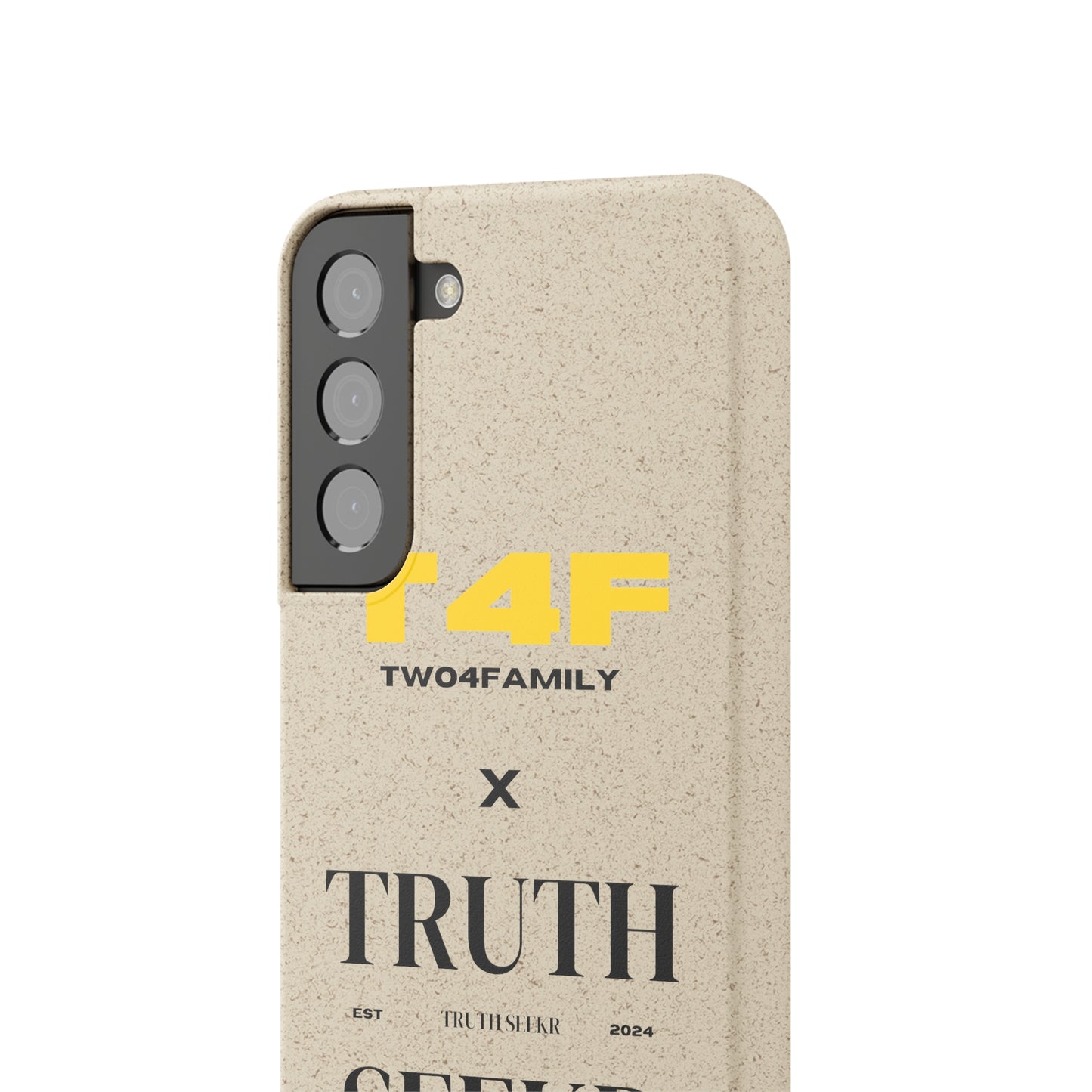 T4F x TRUTH SEEKR Biodegradable Cases