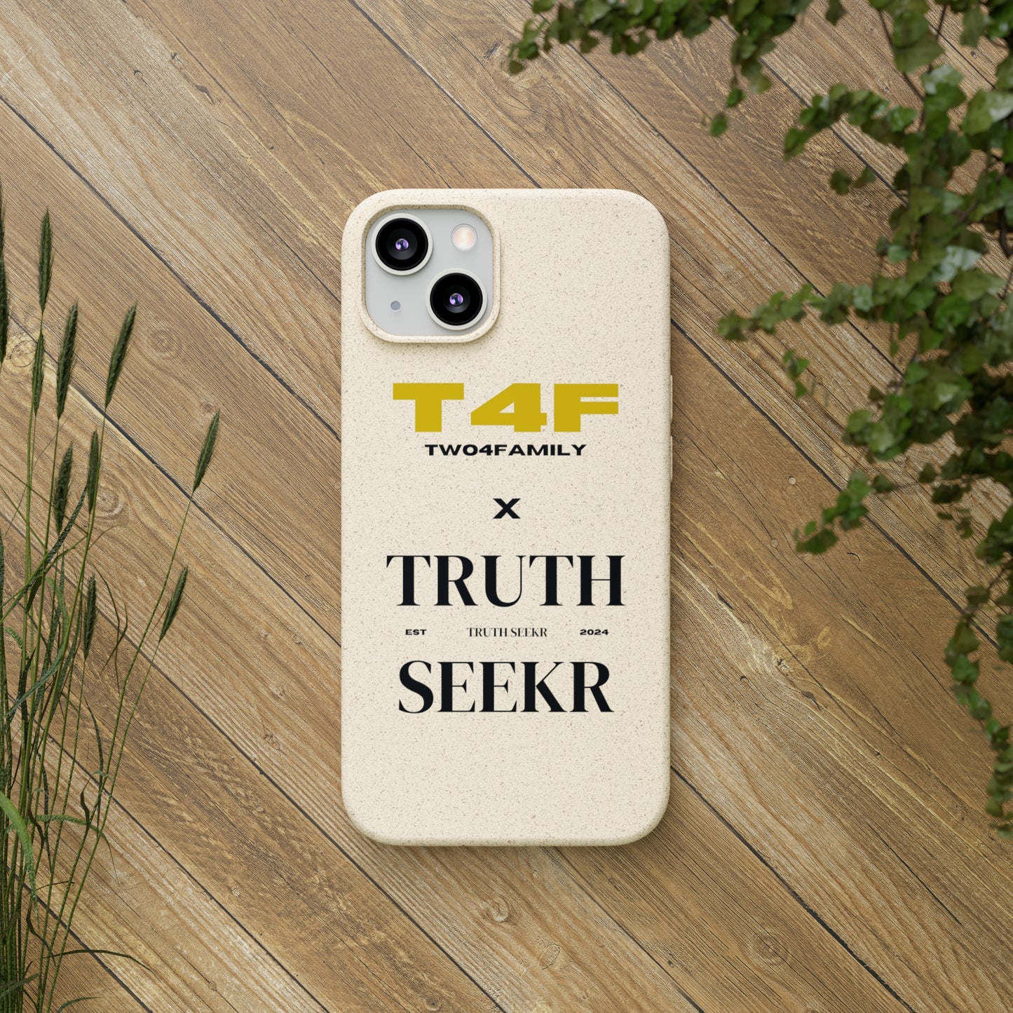 T4F x TRUTH SEEKR Biodegradable Cases