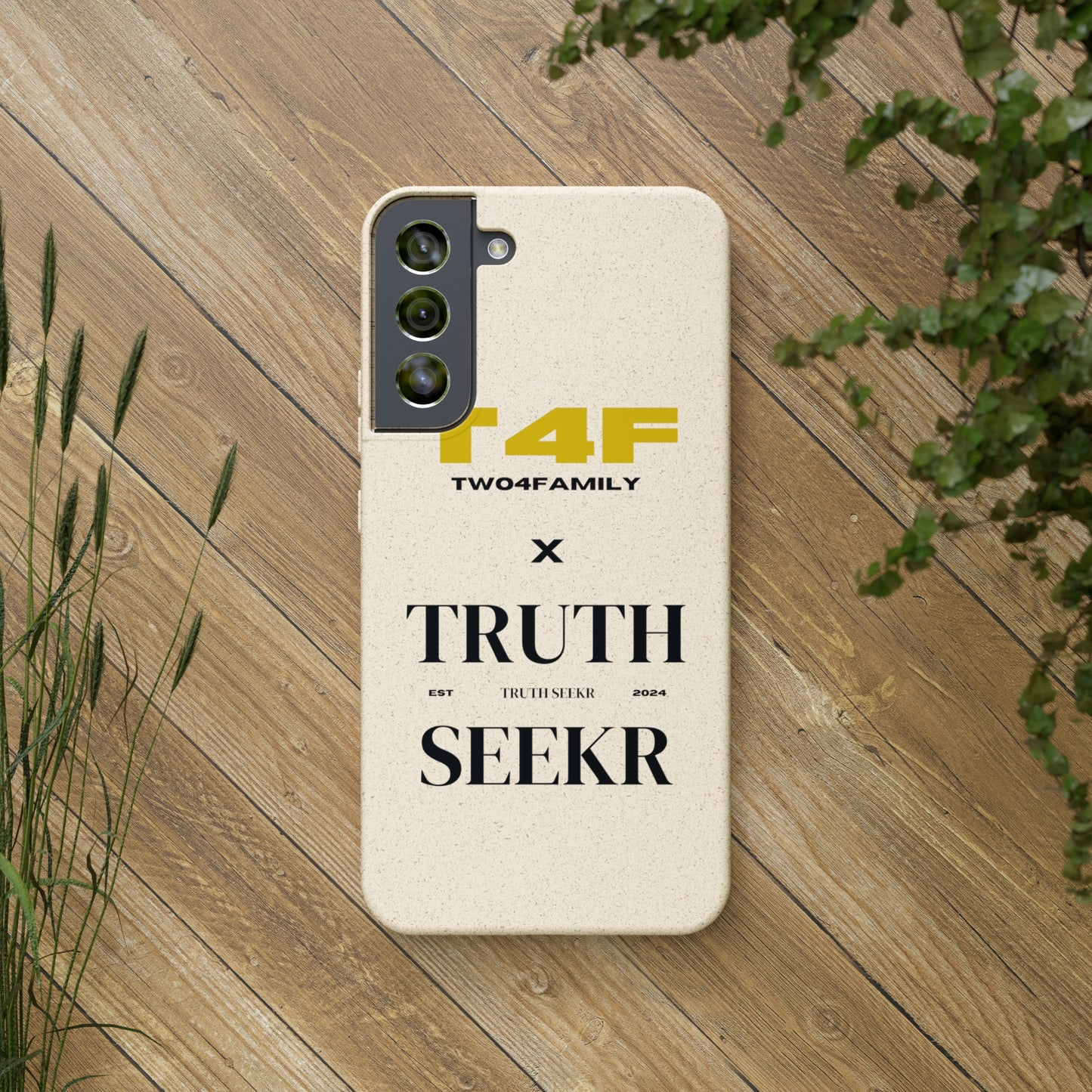 T4F x TRUTH SEEKR Biodegradable Cases