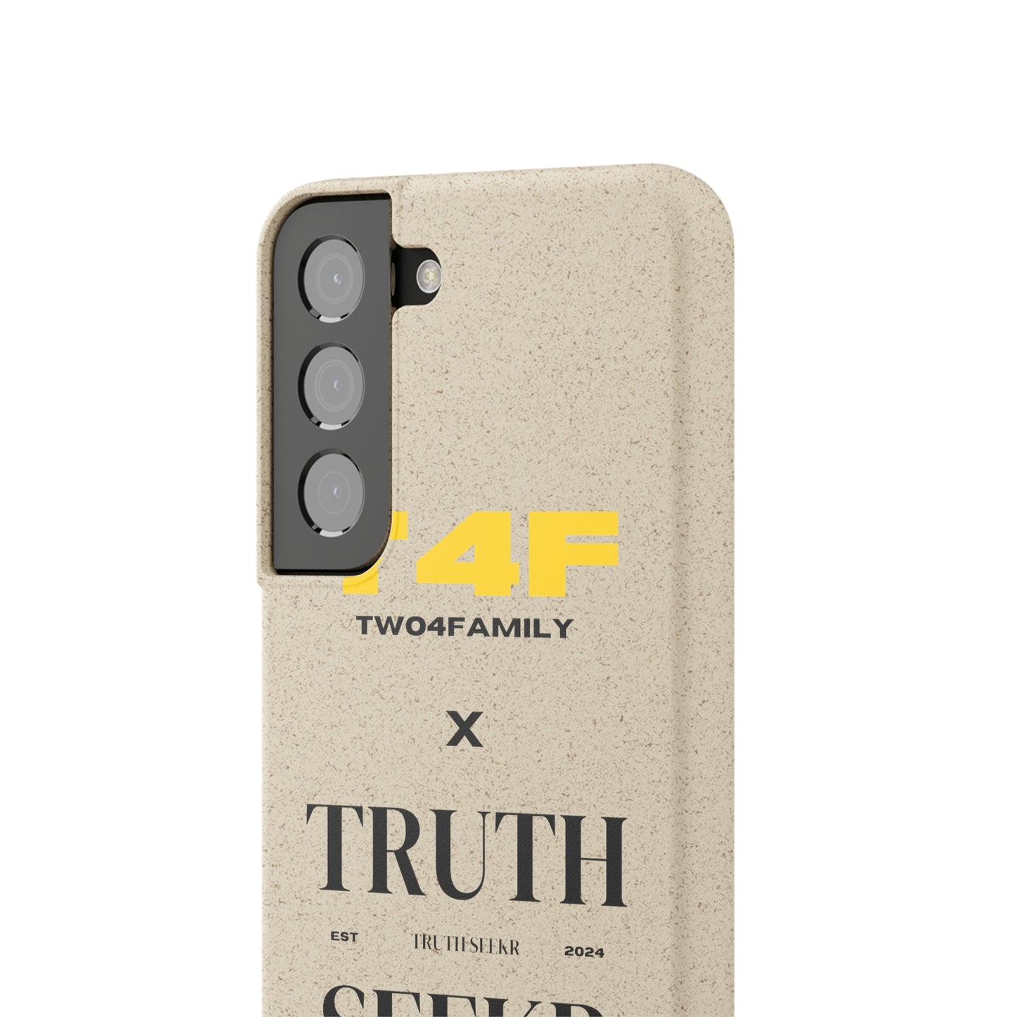 T4F x TRUTH SEEKR Biodegradable Cases