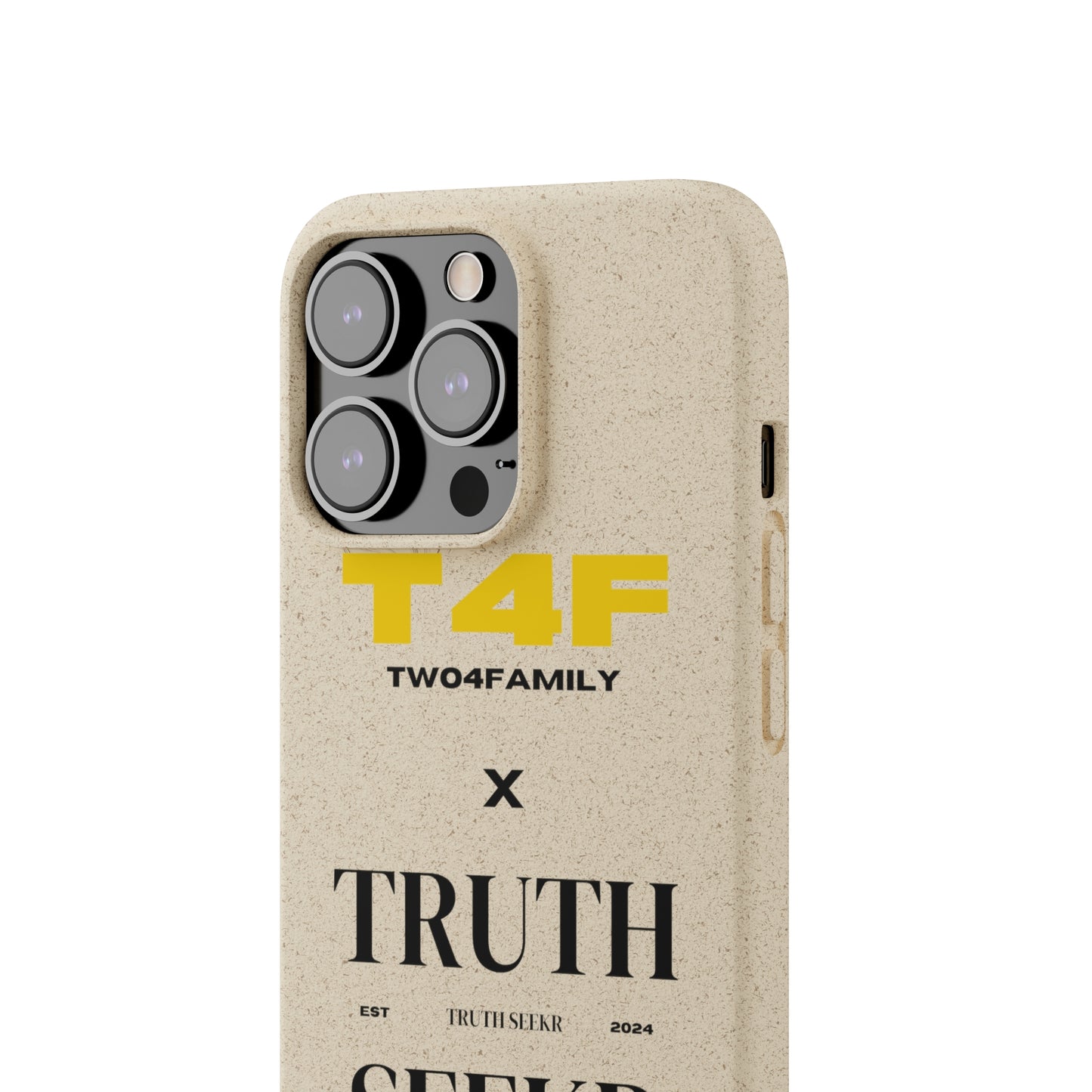 T4F x TRUTH SEEKR Biodegradable Cases