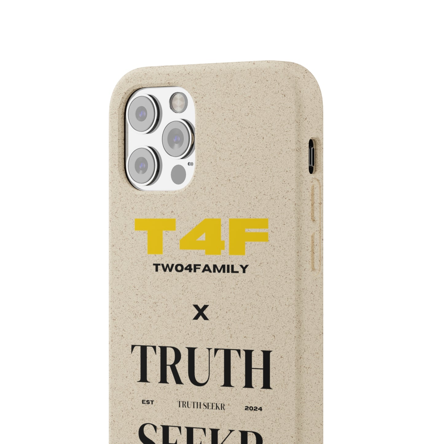 T4F x TRUTH SEEKR Biodegradable Cases