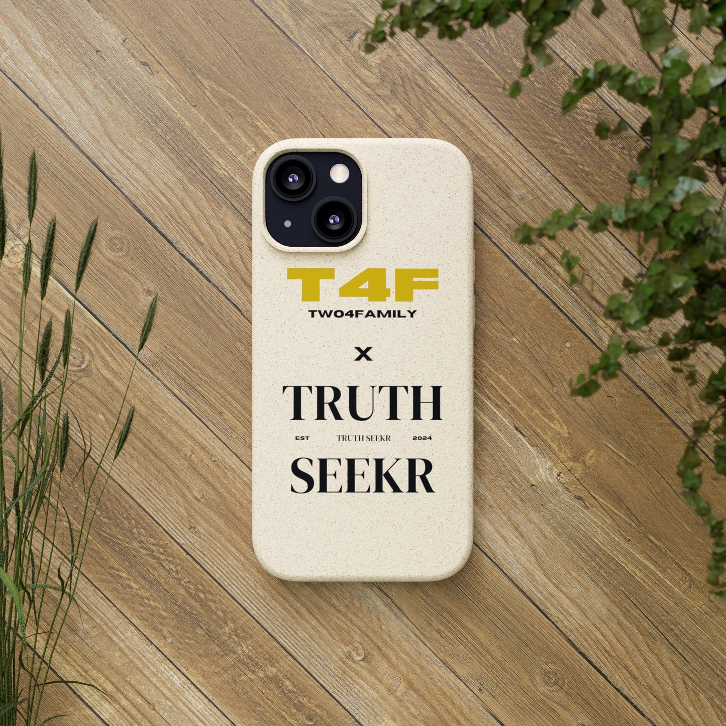 T4F x TRUTH SEEKR Biodegradable Cases