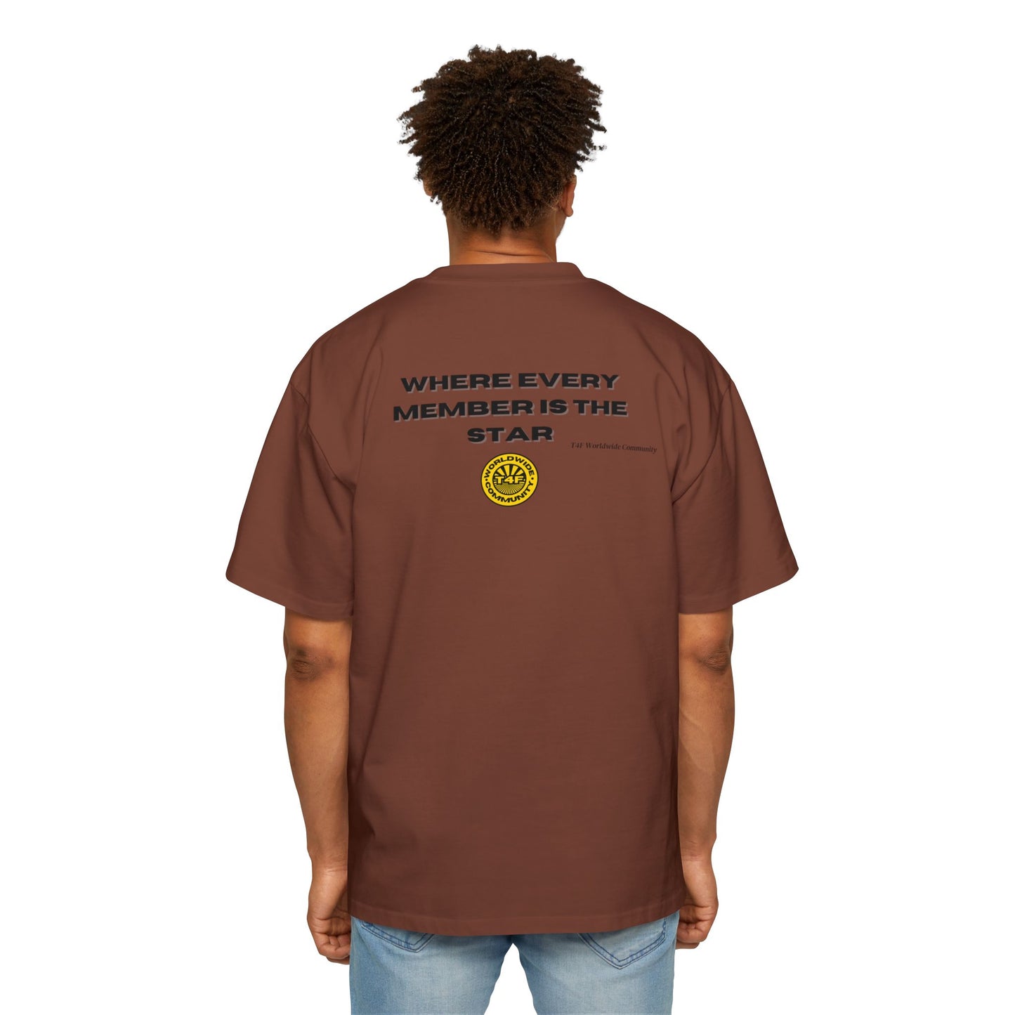 'Community Stars' Oversized Tee